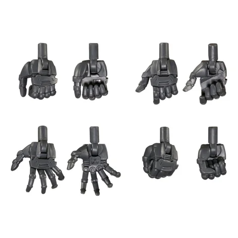 Produktbild zu M.S.G - Plastic Model Kit Zubeh&ouml;r - Hand Unit Round Finger Neo