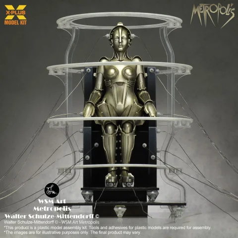 Produktbild zu Metropolis - Plastic Model Kit - Maschinenmensch (Seated Ver.)