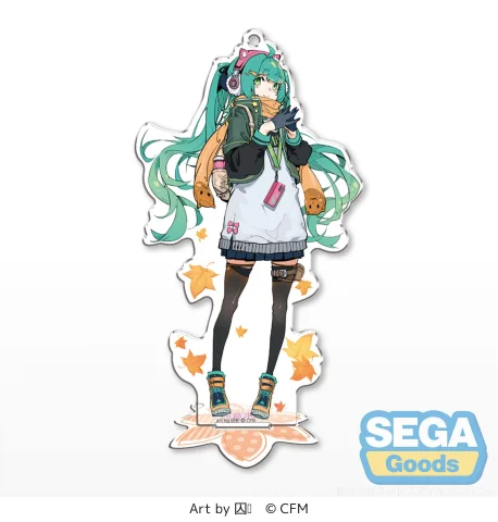 Produktbild zu Character Vocal Series - Acrylic Stand Keychain - Miku Hatsune (QIUZHANG Ver.)