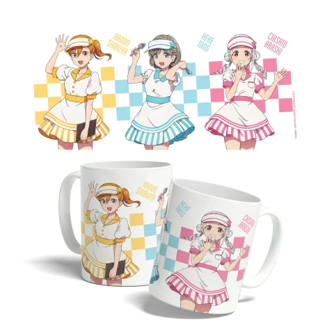 Produktbild zu Love Live! - Tasse - American Diner Kanon, Keke & Chisato